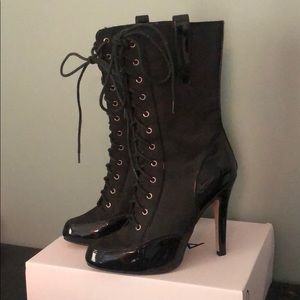 New Aldo lace up boots